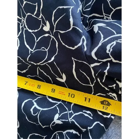 Lauren Ralph Lauren Floral Cotton Capri Pants Sz 10 - Picture 5 of 9